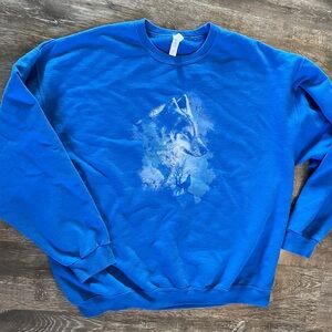 Vintage Jerzees Wolf Crewneck.